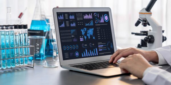 análise de dados em laboratórios